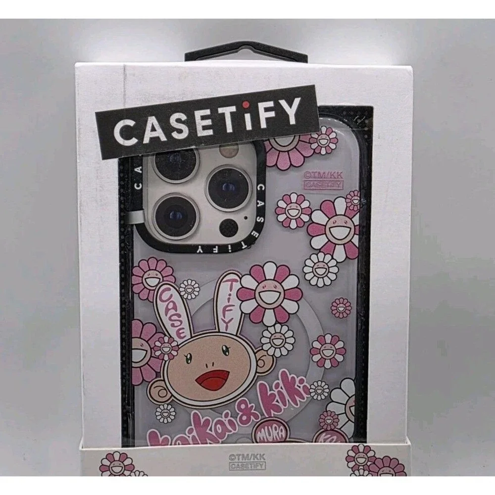TAKASHI MURAKAMI x CASETiFY KAIKAI AND KIKI - STICKER MANIA iPhone 16 Pro Max